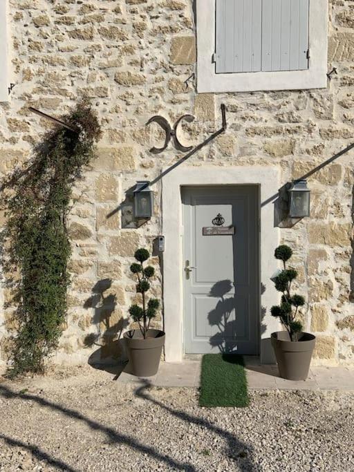 Villa Mas des Coudoulières avec piscine et jacuzzi Roquemaure  Esterno foto